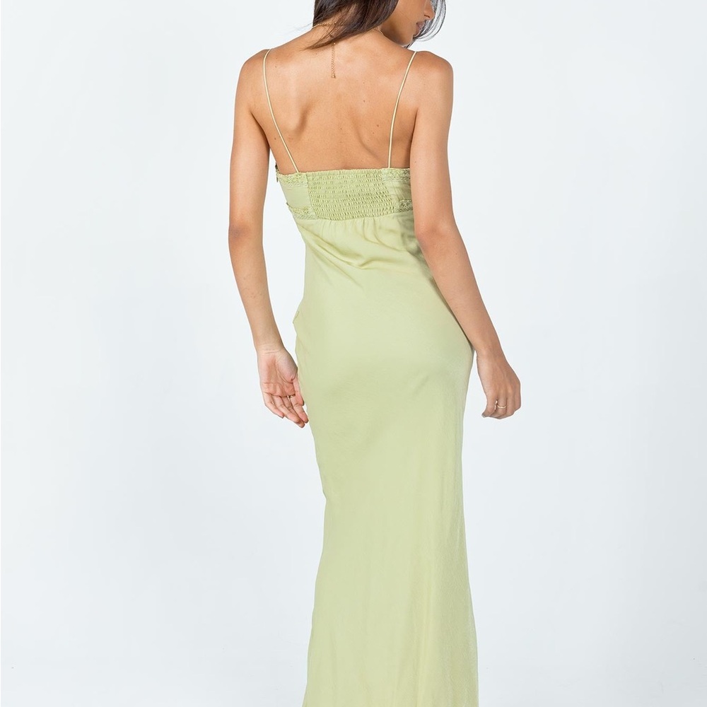 Princess Polly Emily Maxi Dress Green $74 Retail Sold Out - Picture 5 of 14